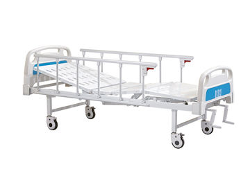 اثنين من السواعد الكهربائية سرير المستشفى ، سرير المريض الكهربائية غير القابل للصدأ إطار السرير