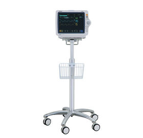 المريض مراقب الكمبيوتر محطة العمل رول الوقوف لفة ل Dixtal ارتفاع الطبية 850-1200mm