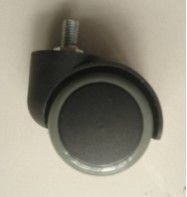 2 بوصة سرير مستشفى عجلات التحكم المركزي عجلات بلاستيكية