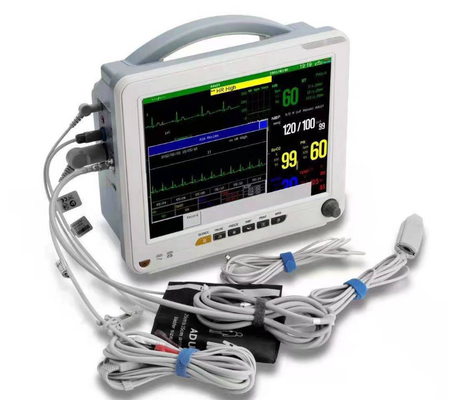 ABS المواد المحمولة الكاشف ECG المعدات الطبية للمنازل الطبية