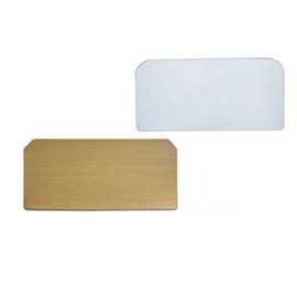 شراء طاولة مستشفى بلاستيك صينية طاولة طعام مغلفة أبيض خشب ضد الإطار FramePlate التصنيع عبر الإنترنت