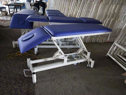 شراء سرير الفحص الطبي للمريض قابل للطي أريكة الفحص الكهربائي التصنيع عبر الإنترنت