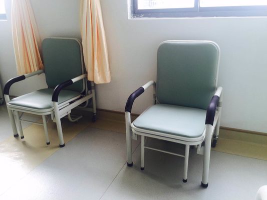 متعددة الوظائف قابلة للطي 250 كجم 3 سم سرير كرسي المستشفى المصاحب