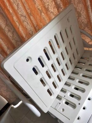 سمك 35 مللي متر أربعة أجزاء ملحقات سرير طبي أزرق مرفقات سرير مستشفى