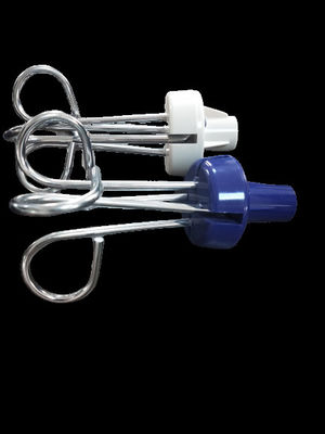 IV أجزاء الحامل اختياري اللون IV ملحقات القطب Mashroom Screw Middle Lock Parts