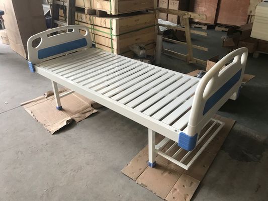 وظيفة واحدة للاستخدام الطبي اليدوي سرير المستشفى واحد السواعد بدون عجلات