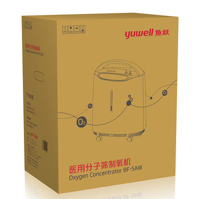 Yuwell العلامة التجارية 5L Medical Oxygen Concentrator Flow 93٪ Oxygen Generator Machine