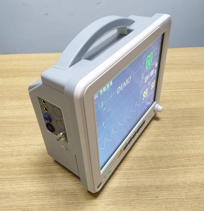 ABS المواد المحمولة الكاشف ECG المعدات الطبية للمنازل الطبية 0